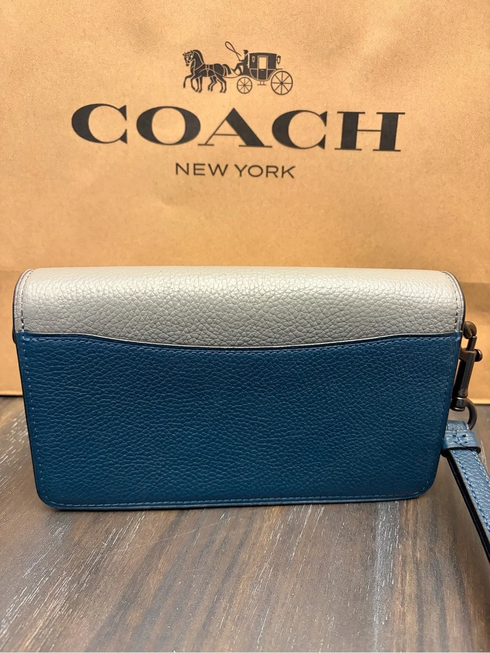 Coach Colorblock Tabby Wristlet/ Crossbody